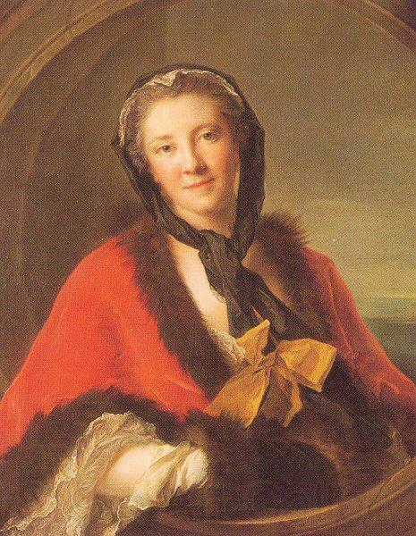 Jean Marc Nattier The Countess Tessin Norge oil painting art
